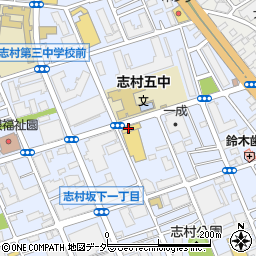 東京日野自動車株式会社　板橋支店板橋営業所周辺の地図