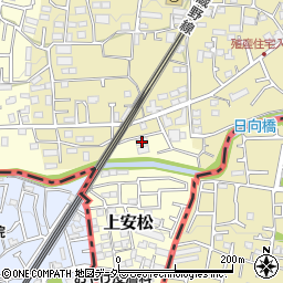 埼玉県所沢市上安松40周辺の地図