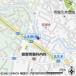 埼玉県所沢市久米2188-5周辺の地図