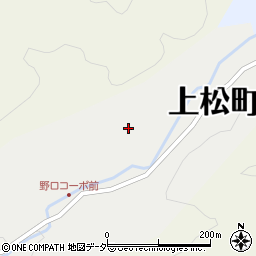 長野県木曽郡上松町野口周辺の地図