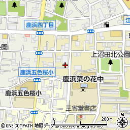 朝日新聞　サービスアンカーＡＳＡ西新井江北周辺の地図