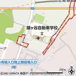 鎌ヶ谷自動車学校周辺の地図