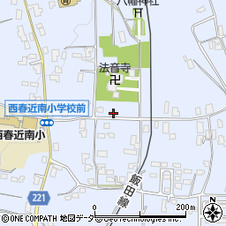 長野県伊那市西春近8736周辺の地図