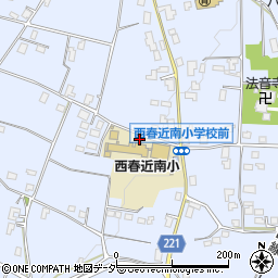 長野県伊那市西春近諏訪形7371-1周辺の地図