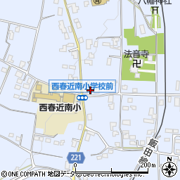 長野県伊那市西春近8709周辺の地図