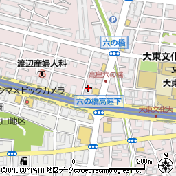 無添くら寿司 高島平店周辺の地図