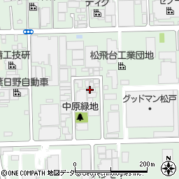 ヨコハマタイヤ千葉販売株式会社　松戸営業所周辺の地図