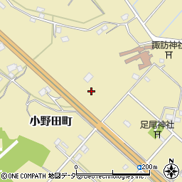 千葉県船橋市小野田町769周辺の地図