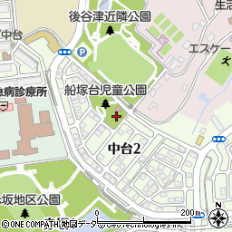 千葉県成田市中台2丁目周辺の地図