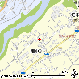 東京都青梅市畑中3丁目655周辺の地図