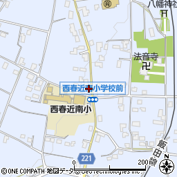 長野県伊那市西春近諏訪形7313周辺の地図