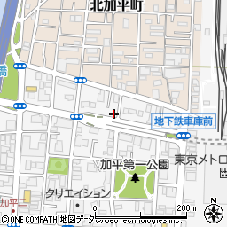 加平商事有限会社周辺の地図