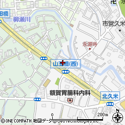 埼玉県所沢市久米2213-10周辺の地図