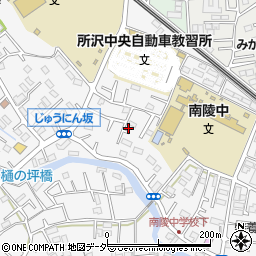 埼玉県所沢市久米1461-5周辺の地図