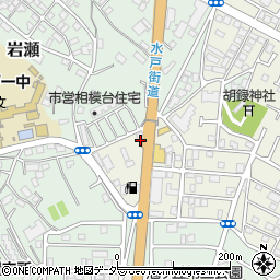 千葉県松戸市胡録台345周辺の地図