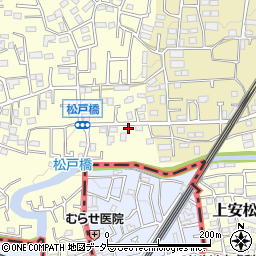 埼玉県所沢市上安松50周辺の地図