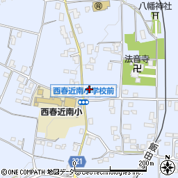 長野県伊那市西春近8710周辺の地図