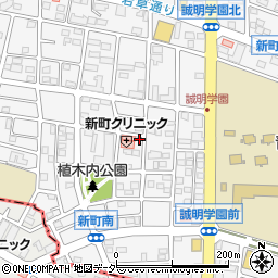 東京都青梅市新町3丁目53-4周辺の地図