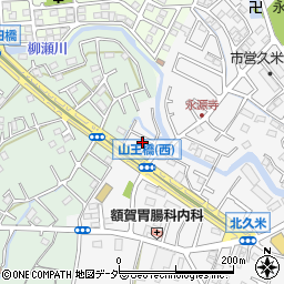埼玉県所沢市久米2212-17周辺の地図