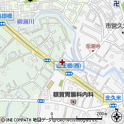 埼玉県所沢市久米2213-7周辺の地図