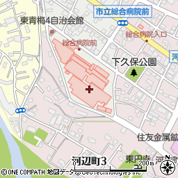 市立青梅総合医療センター周辺の地図