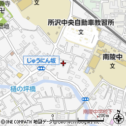 埼玉県所沢市久米1462-19周辺の地図