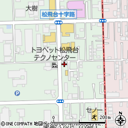 百楽門松飛台店周辺の地図