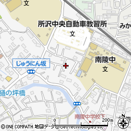 埼玉県所沢市久米1461-2周辺の地図
