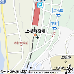 長野県木曽郡上松町周辺の地図