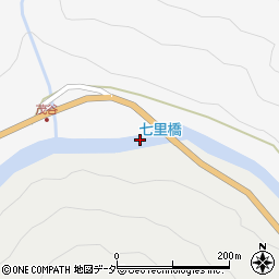 七里橋周辺の地図