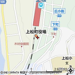 長野県上松町（木曽郡）周辺の地図