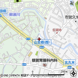 埼玉県所沢市久米2212-15周辺の地図