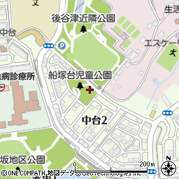 赤坂公園町内会集会所周辺の地図