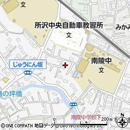 埼玉県所沢市久米1461-8周辺の地図