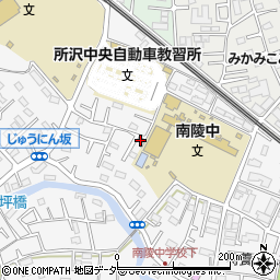 埼玉県所沢市久米1469-8周辺の地図