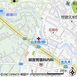 埼玉県所沢市久米2212-7周辺の地図