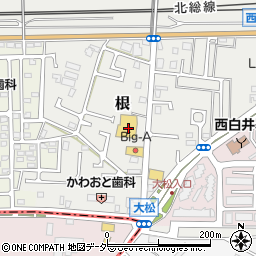 ファッションセンターしまむら白井店周辺の地図