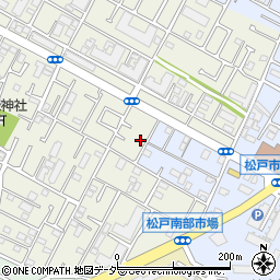 千葉県松戸市胡録台219周辺の地図