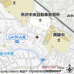 埼玉県所沢市久米1461周辺の地図
