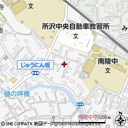 埼玉県所沢市久米1462-9周辺の地図