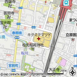 トイプラネット松戸駅前店周辺の地図