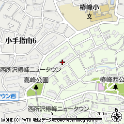 西所沢椿峰１０５街区１号棟周辺の地図