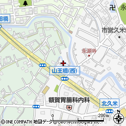 埼玉県所沢市久米2212-9周辺の地図