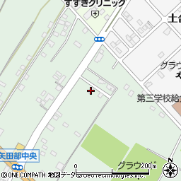 茨城県神栖市矢田部7822周辺の地図