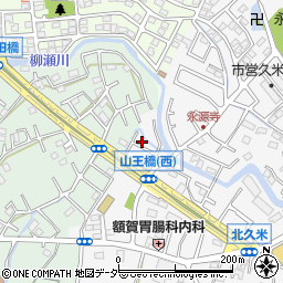 埼玉県所沢市久米2212-10周辺の地図