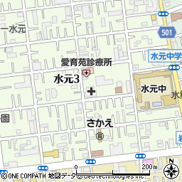 東京愛育苑ケアレジデンス周辺の地図