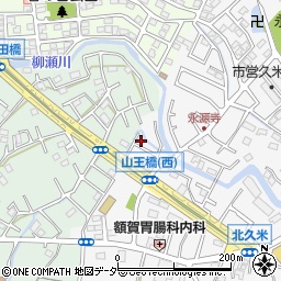 埼玉県所沢市久米2212-11周辺の地図