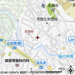 埼玉県所沢市久米1392-5周辺の地図