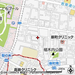東京都青梅市新町3丁目43-2周辺の地図