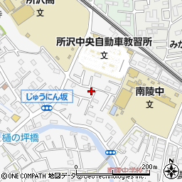 埼玉県所沢市久米1462-3周辺の地図